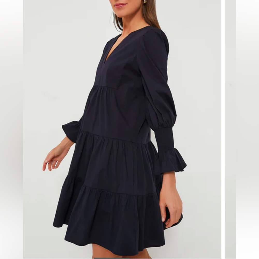 Pomander Place by Tuckernuck Navy Blue Dress Sz S